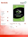 Seagate Dysk twardy BarraCuda 1TB 3.5 cala 256MB ST1000DM014