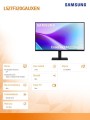 Samsung Monitor 27 cali S32GF IPS 1920x1080 FHD 16:9 2xHDMI 5ms 120Hz płaski 3YOn-Site (LS27F320GAUXEN)