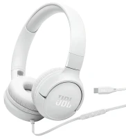 Słuchawki przewodowe JBL Tune 500 nauszne białe