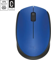 Logitech M171 Myszka Bezprzewodowa USB 2.4GHz Niebieska Optyczna